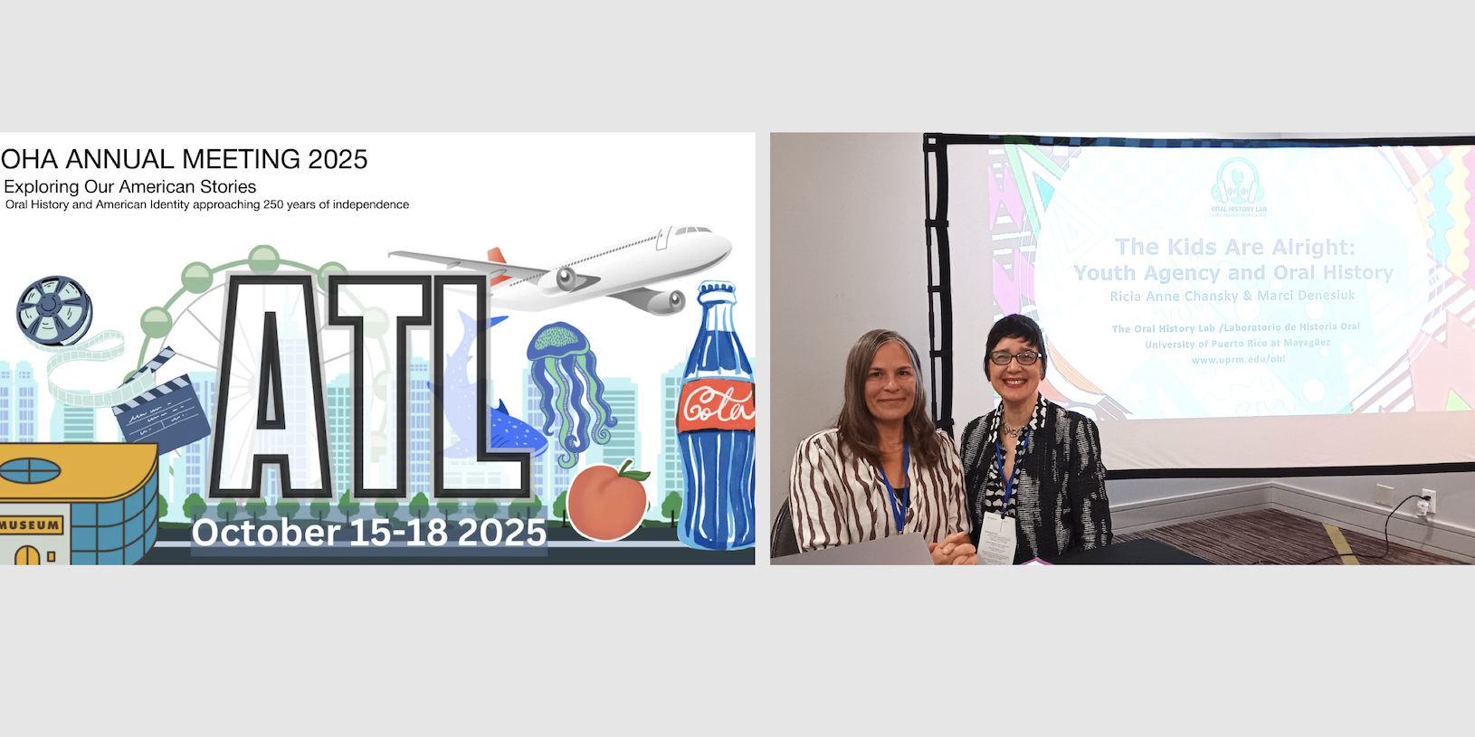 The OHL at the 2025 Oral History Association Annual Meeting